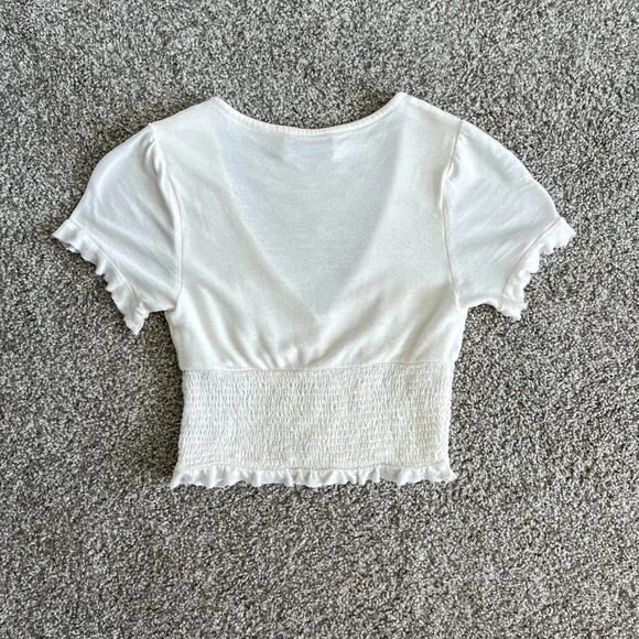Urban Outfitters Button Up Crop Top - Picture 3 of 5